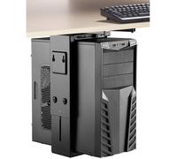 SpeaKa Professional Support pour PC sous la table, vertical SP-6353552 noir Poids max. admissible=10 kg