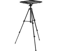SpeaKa Professional Table de projection SP-PT-200 – Support pour vidéoprojecteur pliable – Noir