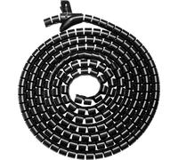 SpeaKa Professional Tube guide-câbles Polyuréthane (PE) noir (Ø x L) 30 mm x 1 m 1 pc(s) SP-13402976
