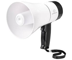 Speaka RF-MP-200 Mégaphone Enregistreur avec Sangle de Maintien