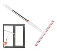 Speakege De Fenêtre - Raclette Pour Le Nettoyage Des Fenêtres | Outil De Nettoyant Épurateur Miroir | Outil De Nettoyage De Miroir À Main Avec Trou De Gueule De Gamme Pour Balcon, Garage, Terrasse, Ca