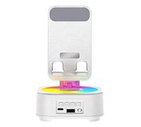Speaker Phone Holder - Clear Sound Portable Non Slip Lights Gadgets