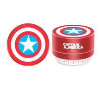 ERT Group Enceinte Bluetooth Marvel Captain America 001 – 3W, 300mAh, Jusqu'à 20h – Rouge