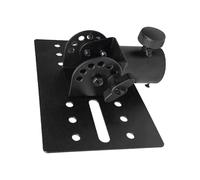 Speaker Tripod, Rotatable Mount Pole, Metal Stand Bracket, Stage Support Tool, Professional Audio Adapter, Stable Black Station for Special Events DJ Performance Concert Festival Party Use