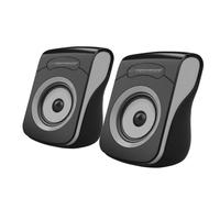 Speakers 2.0 USB Flamenco black/grey