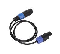 Speakon Cable 1M Son Haut-Parleur Câble PVC Haut-Parleur Câble Professionnel Mâle À Femelle 4 Core Plug Ohm Tête Haut-Parleur Câble Cordon pour Haut-Parleur
