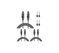 SPEAKON LOT DE 2 CABLES HP SPEAKON 10m 2 x 1.5mm2 AMPLI ENCEINTE SONO DJ