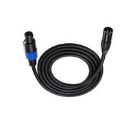 Speakon to XLR Male Extension Cable, Durable Audio Connector Plug for Professional Stage Equipment