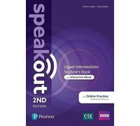 Speakout 2ed Upper Intermediate Student's Book & Interactive Ebook With Myenglishlab & Digital Resources Access Code