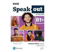 Speakout – Manuel de l'élève B1+ et eBook avec exercices en ligne – 3e édition – Pearson Education