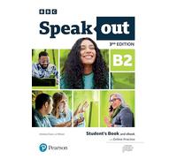 Speakout B2 – Manuel de l'élève & eBook avec exercices en ligne – 3e édition – Pearson Education