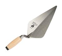 Spear & Jackson 10110V Truelle de briqueteur Tyzack 10" à talon large avec manche en bois, Bleu