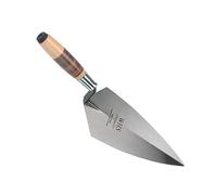 Spear & Jackson 10811V Truelle de briqueteur Tyzack 11" avec manche en cuir, bleu