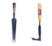 Spear & Jackson 50045 Couteau désherbeur affûté tout Acier & 50047 Couteau désherbeur à Dalles Acier Affûté
