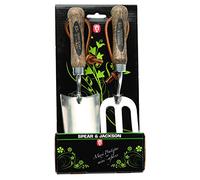Spear & Jackson 50604 Set de 2 mini outils à fleurs inox