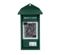 Spear & Jackson 53106 Thermomètre mini maxi digital Vert