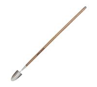 Spear & Jackson 5310TR Transplantoir de Jardin à Manche Long 1065 mm (42 Pouces), Tête en Acier Inoxydable Poli, Manche en Bois, Outil Grande Portée pour Plantation