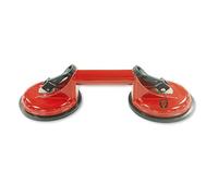 Spear & Jackson ASCD118 Ventouse Double - Outil de Levage Haute Performance pour Verre, Granit, Carrelage, Métal, Panneaux en Bois - Capacité de Levage 110 kg