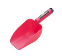Spear & Jackson Colours Pelle à Main de Jardin en Plastique - Pelle Polyvalente pour Terre, Terreau, Graines, Sable et Aliments pour Animaux - Rose
