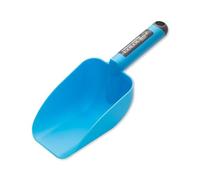 Spear & Jackson Colours Pelle à Main de Jardin en Plastique, Pelle Polyvalente pour Terre, Terreau, Graines, Sable et Aliments pour Animaux, Bleu