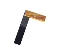 Spear & Jackson CTS9 Équerre de Menuisier 9 Pouces (230 mm), 90°, Talon en Bois Dur, Renfort en Laiton, Lame en Acier Ressort, Outil de Traçage