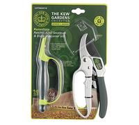 Spear & Jackson CUTTINGSET1K Set de sécateurs à crémaillère et d'affûteur de la collection de Kew Gardens
