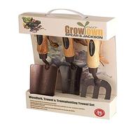 Spear & Jackson Lot de 3 plantoirs Elements ELEMENTS3PS en acier carbone