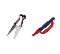 Spear & Jackson Razorsharp Advantage Cisailles à topiaire & Spear & Jackson Razorsharp Aiguiseur de lames 6 en 1