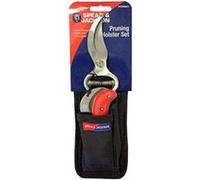 Spear & Jackson CUTTINGSET7 Set de sécateurs à lames courbes, couteau et étui