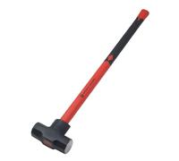 Spear & Jackson SJ-DSH112FG Masse Double Face 3,2kg (7lb), Manche en Fibre de Verre, Faces Polies Chanfreinées, Traitement Thermique BS876, Usage Professionnel