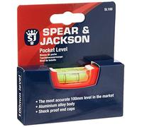 Spear & Jackson SL100 Niveau de poche de 100 mm (4")