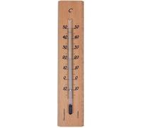 SPEAR & JACKSON Thermomètre bois intérieur 19 cm
