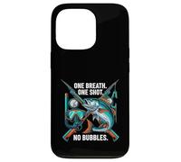 Spearfishing One Breath One Shot No Bubbles Diver Coque pour iPhone 13 Pro