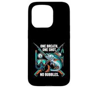 Spearfishing One Breath One Shot No Bubbles Diver Coque pour iPhone 15 Pro