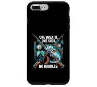 Spearfishing One Breath One Shot No Bubbles Diver Coque pour iPhone 7 Plus/8 Plus