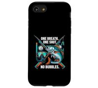 Spearfishing One Breath One Shot No Bubbles Diver Coque pour iPhone SE (2020) / 7/8