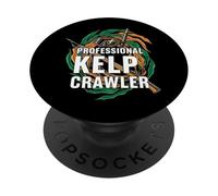 Spearfishing Professional Kelp Crawler Diver Spearo PopSockets PopGrip Adhésif