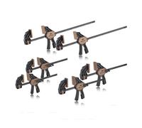 Spec Ops Lot de 6 pinces à gâchette pour travail du bois - Taille M : 17,8 cm - Taille L : 33 cm - Taille L : 63,5 cm - Pince à barre à une main