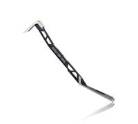 Spec Ops Tools 18" Flat Pry Bar Crowbar, Lightweight Skeletonized Design, Teardrop Nail Puller, High-Carbon Steel