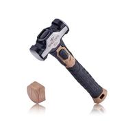 Spec Ops Tools Marteau de perçage, 0,9 kg avec capuchon souple amovible, poignée d'absorption des chocs et d'amortissement des vibrations bimatière, 3 % offert aux vétérans, noir/marron clair