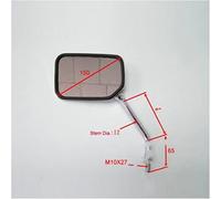 SPECCHIETTO CROMATO DESTRO JMP | Miroir réducteur compatible Honda CBF 600 N/S/ABS PC38 2004-2007, Honda CB 600 F Hornet 2003-2006