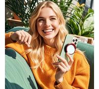 Specchio Convesso per Telefono - Specchio Portatile Convesso Grandangolare, Supporto Magnetico Smartphone | per Vlogging, Selfie, Streaming, Videochiamate, Trucco, Viaggi, Uscite Quotidiane E