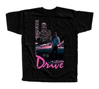 specia Drive V9 Movie Poster Ryan Gosling T-Shirt Black L