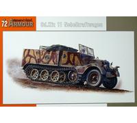 SPECIAL ARMOUR 72004 MAQUETTE MILITAIRE SEMI CHENILLE SDKFZ 11/4 NEBELKRAFTWAGEN