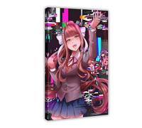 Special Art Doki Doki Literature Club Poster mural esthétique sur toile pour salon, chambre à coucher - 40 x 60 cm