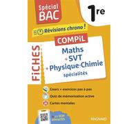 Spécial BAC 2026 - Compil de Fiches Maths - Physique-Chimie - SVT 1re Tout le programme des 3 spécialités 1re en fiches visuelles - Vito Punta - Magnard - broché - Scolaire / Universitaire