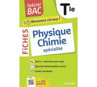 Spécial BAC 2026 - Fiches Physique-Chimie Tle Tout le programme en 60 fiches, cours ultra-visuels, schémas-bilans, exercices, quiz et Grand oral - Christian Mariaud - Magnard - broché - Scolaire / Uni