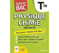 Spécial BAC 2026 - Physique-Chimie Tle Cours complet, méthode, exercices et sujets pour réussir l'examen - Christian Mariaud - Magnard - broché - Scolaire / Universitaire
