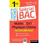 Spécial Bac Compil de Fiches Maths-Physique-Chimie-SVT 1re Bac 2026 Vito Punta (Auteur), Christian Mariaud (Auteur), Coraline Madec (Auteur)