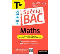 Spécial Bac Fiches Maths + Maths Expertes Tle Bac 2025 Tout le programme en 61 fiches, mémos, schémas-bilans, exercices et QCM - Vito Punta - Magnard - broché - Scolaire / Universitaire